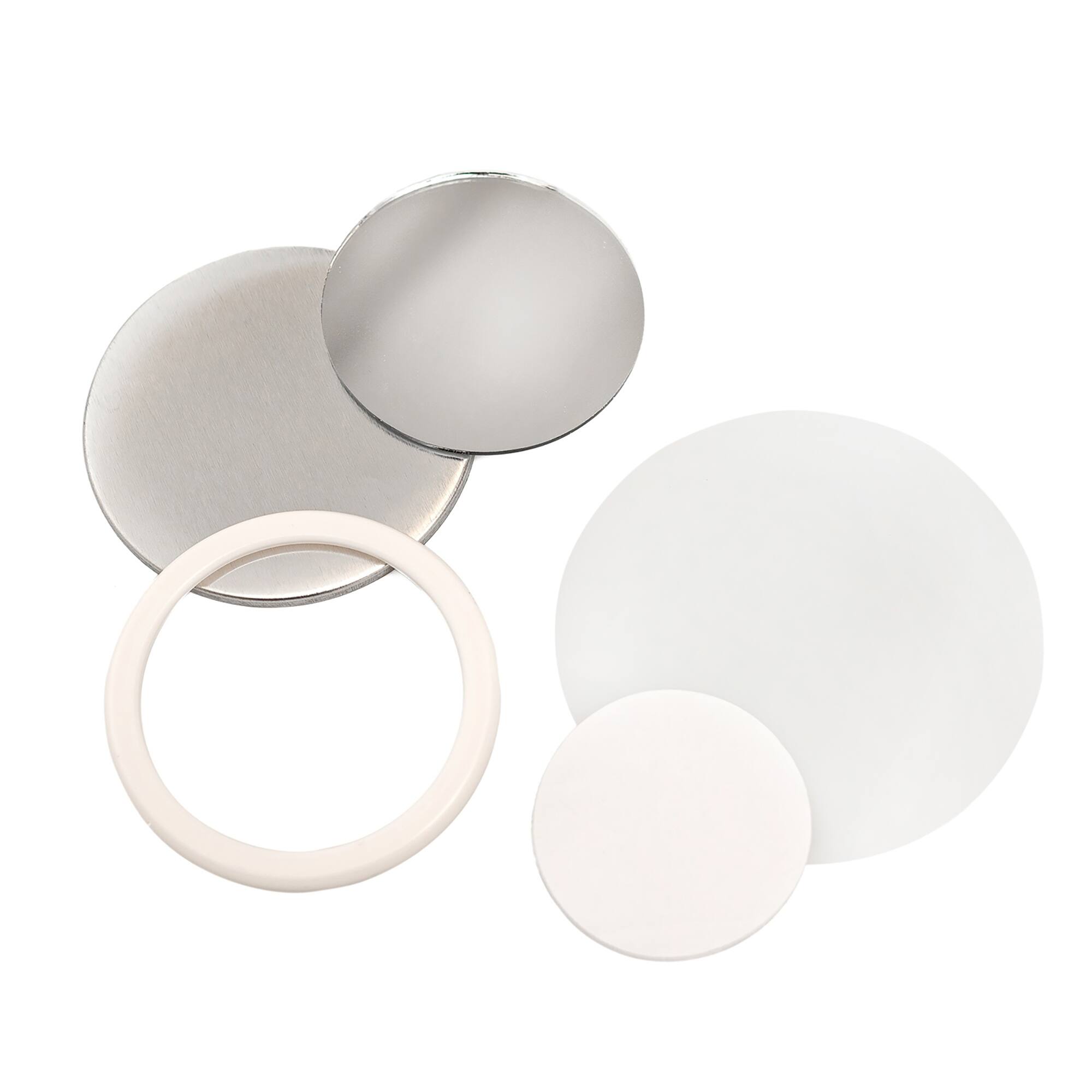 We R Memory Keepers® Button Press™ Adhesive Mirror Kit, Makes 3
